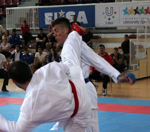 EUC Karate 2017 with 222 athletes competing